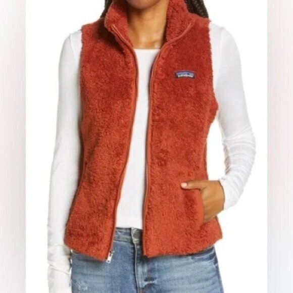 Patagonia Los Gatos Fleece Reversible Vest Full Zip Women's size XS Outdoor - Picture 16 of 16